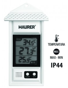 TERMOMETRO DA PARETE DIGITALE LCD 2