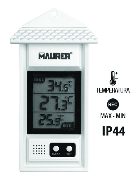 TERMOMETRO DA PARETE DIGITALE LCD