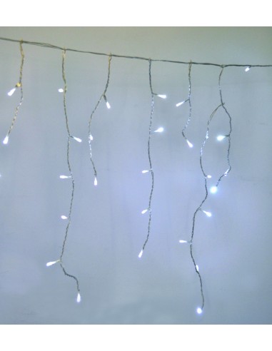 LUCI NATALE A TENDA SFALSATA LED BIANCO IP 44