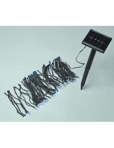 LUCI DI NATALE DECORATIVE 100 LED CON PANNELLO...