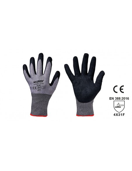 GUANTI IN NITRILE ANTITAGLIO HD-SHIELD- TG.10