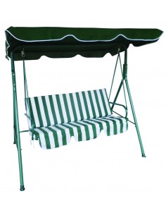 DONDOLO A TRE POSTI CON CUSCINO