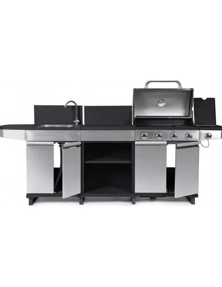 CUCINA A GAS "ANNARITA" INOX