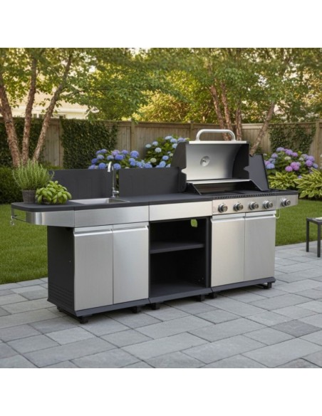 CUCINA A GAS "ANNARITA" INOX