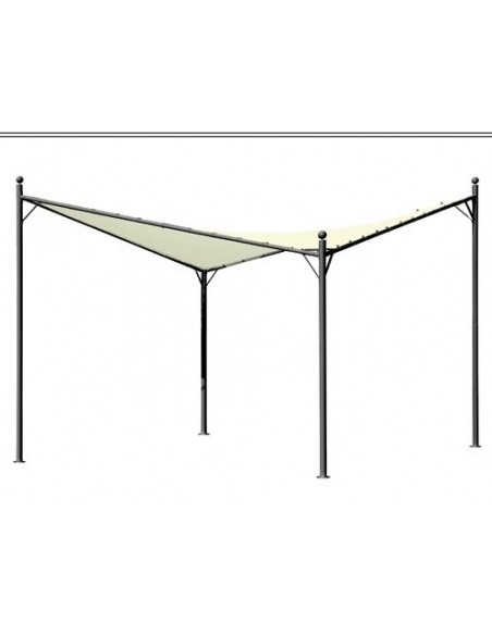 Gazebo acciaio Alicante
