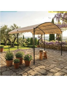 Gazebo acciaio Tunnel 2