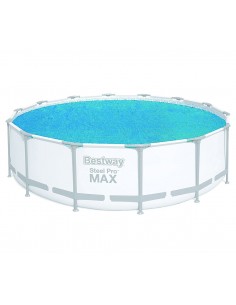 TELO TERMICO DI COPERTURA PER PISCINE TONDE "STEEL FRAME"