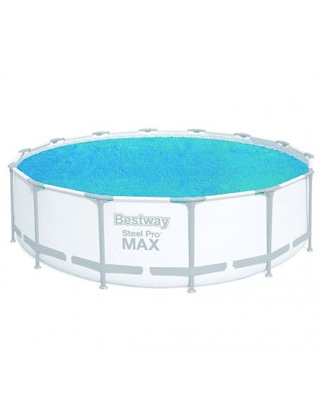 TELO TERMICO DI COPERTURA PER PISCINE TONDE "STEEL FRAME"