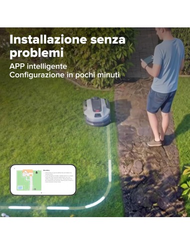 ROBOT TOSAERBA A BATTERIA GREENWORKS AIMOWBOT C8