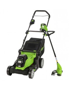 KIT TOSAERBA+ TAGLIABORDI A BATTERIA GREENWORKS G48L MSTSK