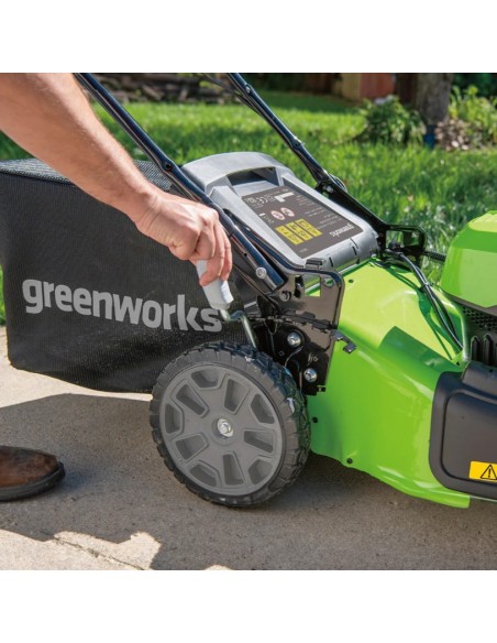 TOSAERBA A BATTERIA GREENWORKS 48V KIT GD48LM41IIIK4