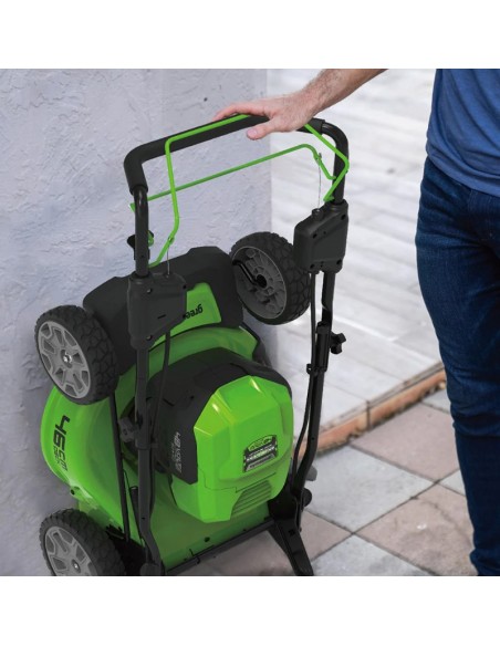 TOSAERBA A BATTERIA GREENWORKS 48V KIT GD48LM41IIIK4