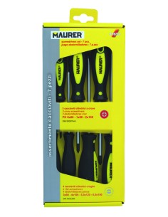 CACCIAVITE MANICO GRIGIO 7 PEZZI