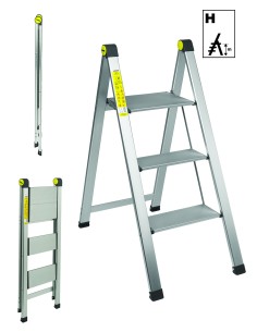 SGABELLO IN ALLUMINIO SLIM-STEP - GR. 3
