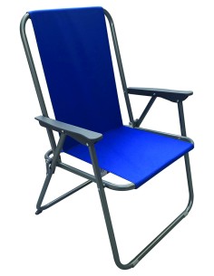 SEDIA PIEGHEVOLE CON BRACCIOLI