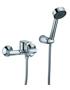 MISCELATORE PER VASCA CON DOCCIA ALBA