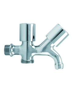 RUBINETTO DUPLEX CON ATTACCO LAVATRICE