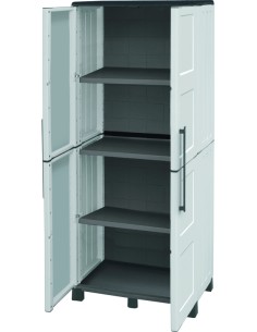 ARMADIO TUTTOPIANI IN POLIPROPILENE A 2 ANTE LINEA TIDY