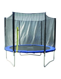 TAPPETO ELASTICO CON RETE DI PROTEZIONE