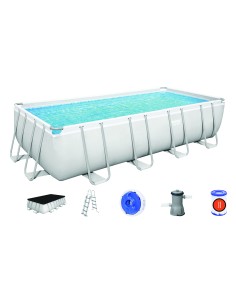 PISCINA RETTANGOLARE BESTWAY- 56670 - CM.488X244XH.122 2