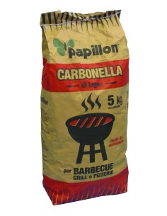 CARBONE LEGNA IN SACCHETTI KG. 5