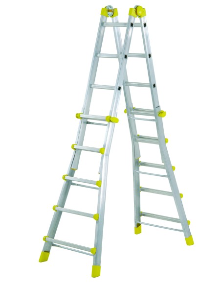 SCALA TELESCOPICA IN ALLUMINIO