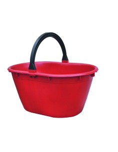 CESTA OVALE MANICO PLASTICA