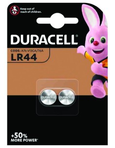 PILE DURACELL ELECTRONICS "LR44" 1,5V