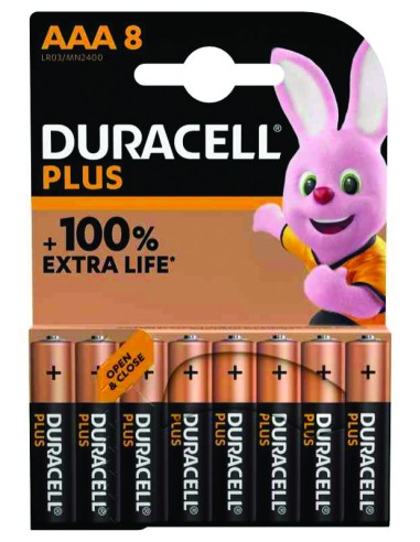 PILE DURACELL PLUS MINISTILO "AAA" 1,5V