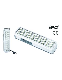 BATTERIA PER LAMPADA EMERGENZA PORTATILE 30 LED-RICAMBIO