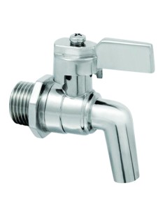 RUBINETTO A SFERA IN ACCIAIO INOX AISI 304