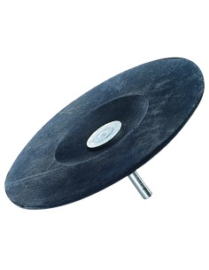 PLATORELLO IN GOMMA CON CODOLO MM. 6