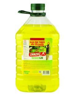 OLIO ALLA CITRONELLA PER TORCE E LAMPADE