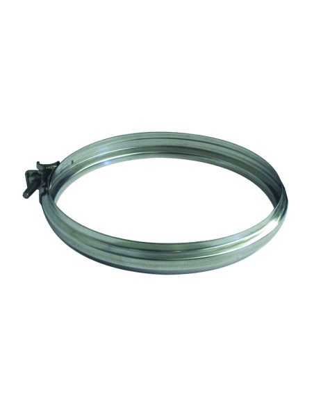 FASCETTA DI BLOCCAGGIO PER TUBO INOX - CONF.5PZ