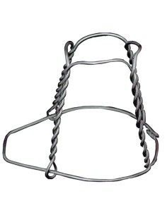 GABBIETTA IN FILO ZINCATO PER TAPPI A FUNGO