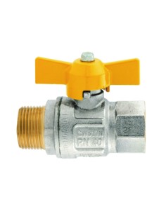 VALVOLA A SFERA PER GAS FARFALLA M.F. ITAP