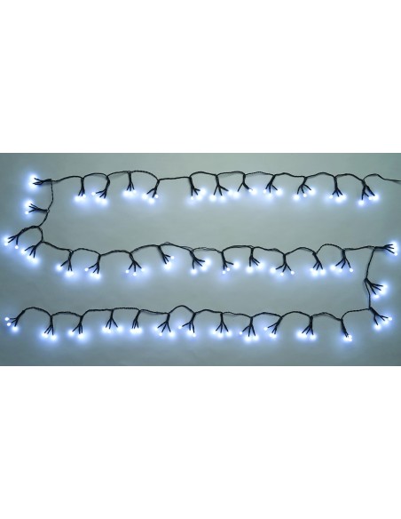 LUCI NATALE CATENA 120 LED A SFERA 1 CM