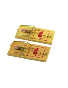 TRAPPOLA PER TOPI IN LEGNO