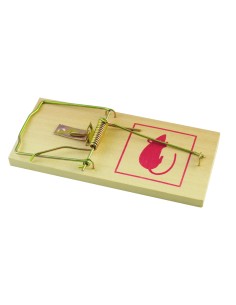 TRAPPOLA PER TOPI IN LEGNO