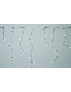 LUCI NATALE CATENA A TENDA SFALSATA 345 LUCI LED IP44