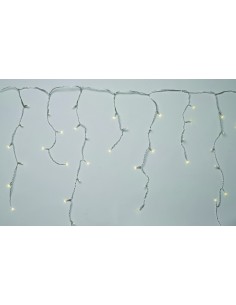LUCI NATALE CATENA A TENDA SFALSATA 345 LUCI LED IP44