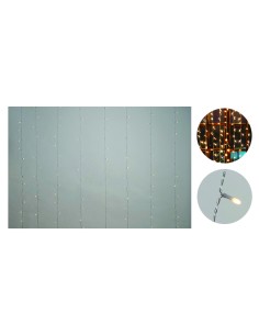 LUCI NATALE CATENA 600 LED MODELLO A TENDA IP44