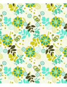 TOVAGLIATO PVC FELPATO MOD. FIORI