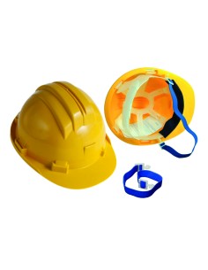 ELMETTO DI PROTEZIONE IN POLIETILENE-CONF.5PZ