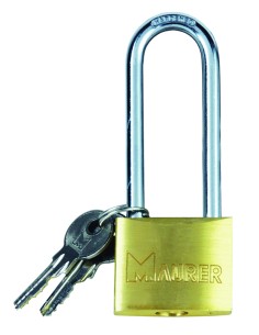 LUCCHETTO RETTANGOLARE AD ARCO EXTRA LUNGO