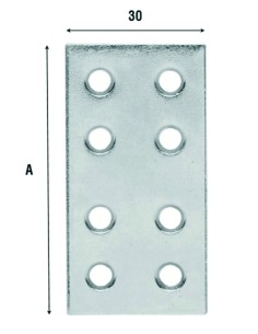 PIASTRINA GIUNZIONE DRITTA - ART. 170