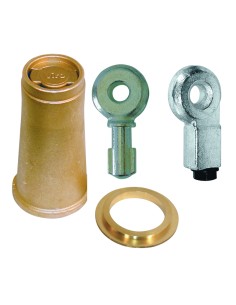 ANELLI E CAMPANA PER LUCCHETTO ANTISCASSO