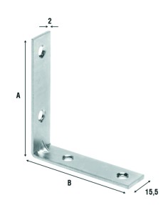 LASTRINA AD ANGOLO - ART. 166