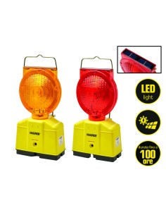 LAMPADA STRADALE LED RICARICABILE CON PANNELLO SOLARE