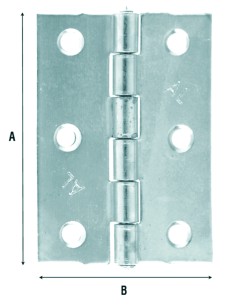 CERNIERA PESANTE PERNO FISSO - ART. 838